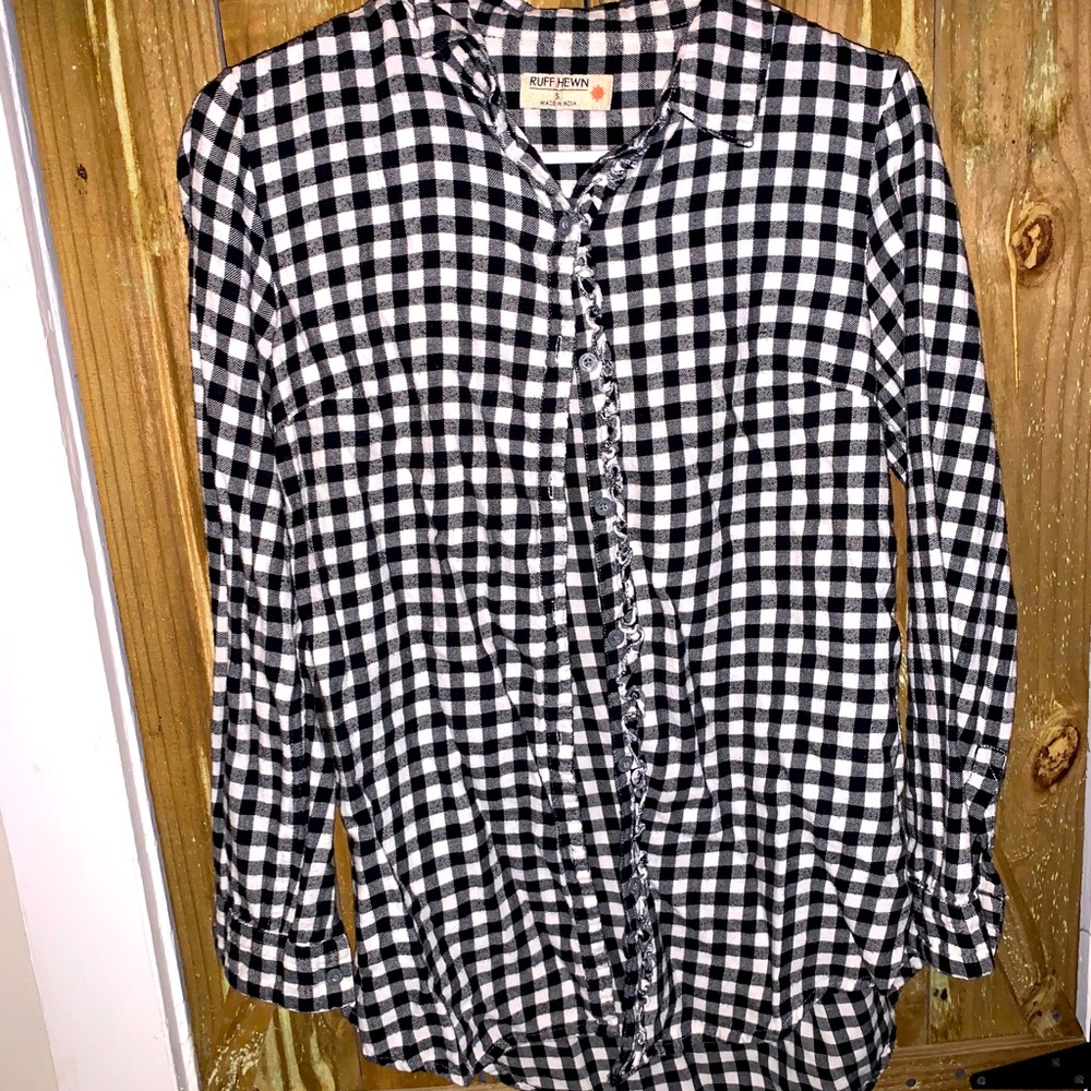 Plaid Women’s Button Up Shirt